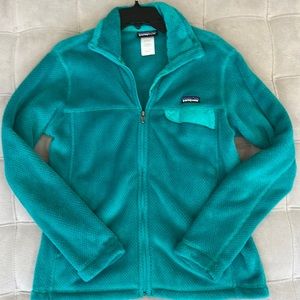 PATAGONIA fleece Jacket in Teal - Women’s Large